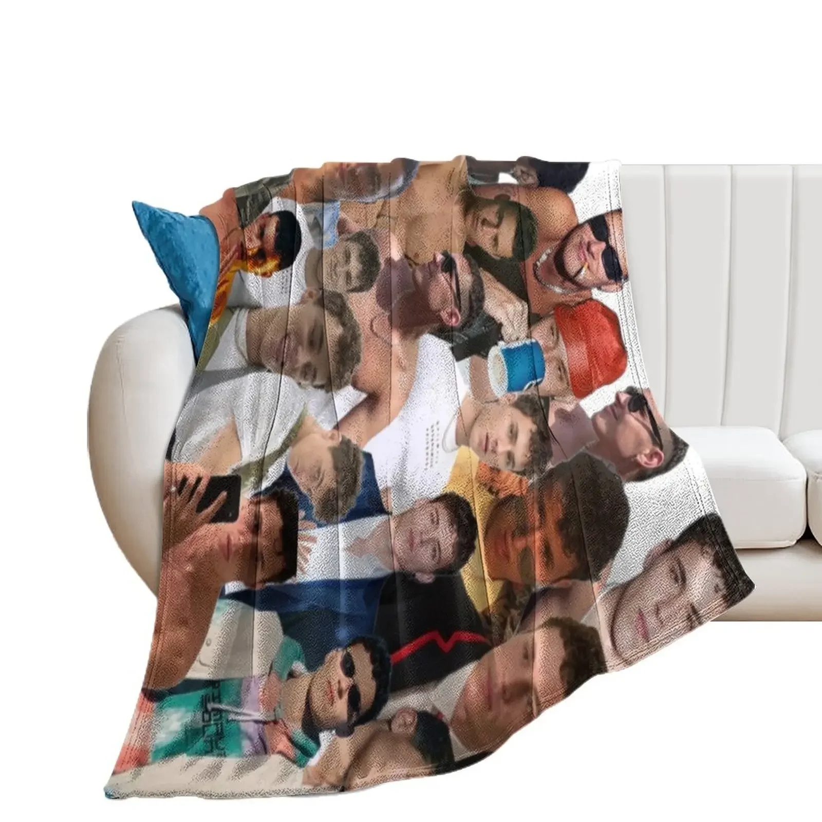 aron piper photo collage Throw Blanket Custom Single manga Luxury Blankets