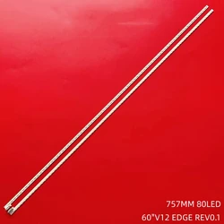 80LED LED Backlight Strip for  60LM7200 60LM6450 6922L-0035A 6916L-0992A 6916L-0991A 6917L-0101A LC600EUD FE F2