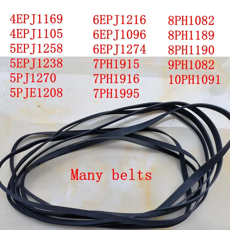 

6EPJ1161 6PH1930 7PH1930 8EPH1258 1173J5 For Drum washing machine belt parts