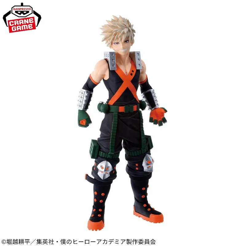 In Stock Original BANDAI BANPRESTO My Hero Academia Bakugou Katsuki Todoroki Shoto Anime Model Collection Toys Gifts WY view 5