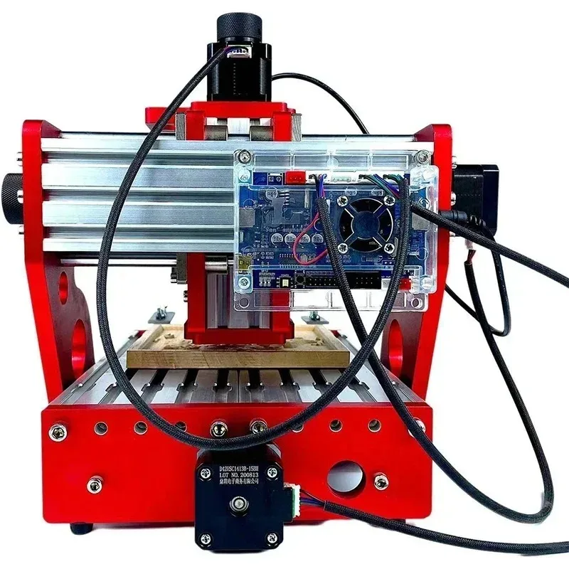 Red Standard Edition Small Desktop Metal Engraving Machine Precision Engraving All Metal Construction for Crafting And Design