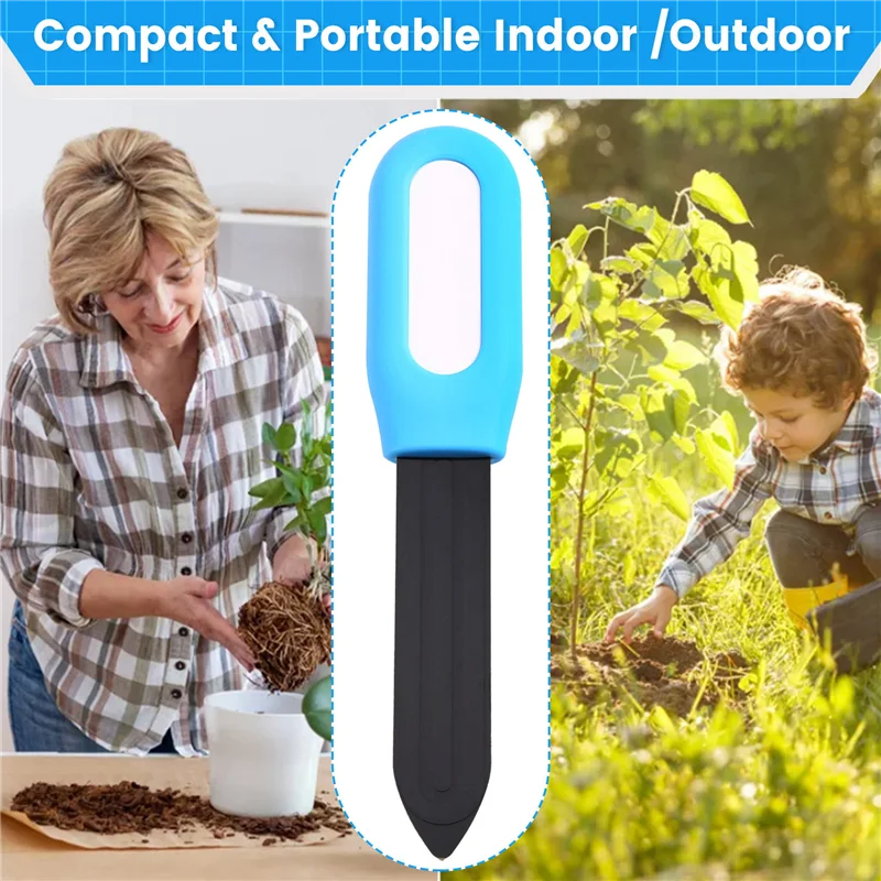【Must-Haves】Smart 2-In-1 Bluetooth Soil Tester Temperature And Humidity Meter Soil Detector Automation Irrigation Detector