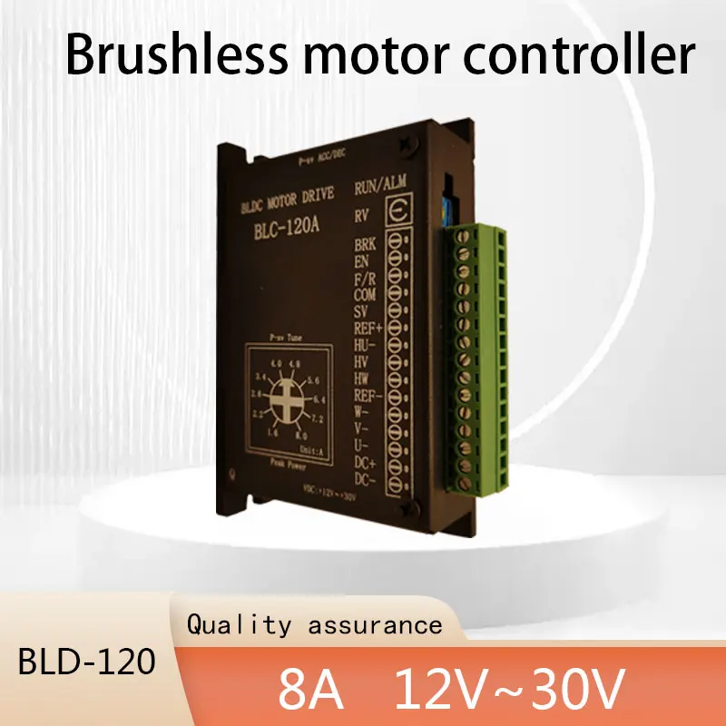 QW-BLD-120 BLDC Motor Driver Controller 24V Brushless BLDC Motor Driver for 42 and 57 BLDC Motor Controller