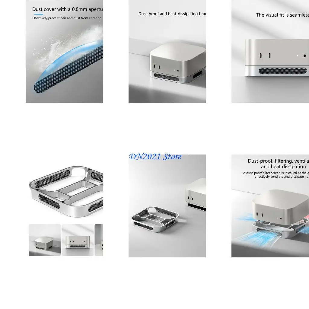 

F3KE NOWER COMPERCED PLAMENTION COMPUCERENT с 20 мм повышенной конструкции алюминиевой конструкции для MacMini