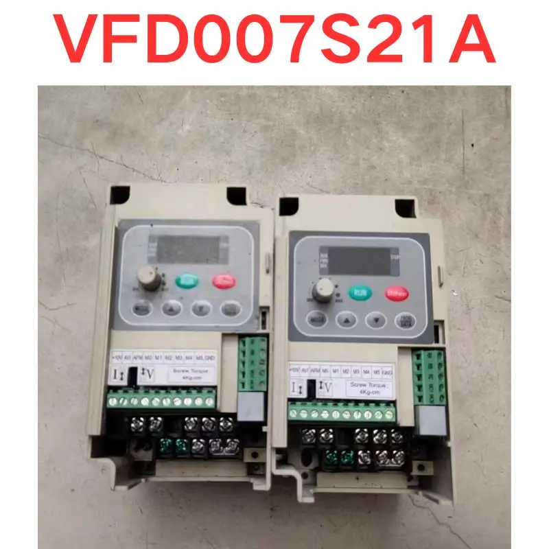 

Used inverter,VFD007S21A function well