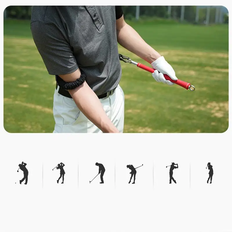 

Golf Rope Swing Trainer Golf Speed Trainer Professional Portable Posture Corrector For Strength And Rhythm Control
