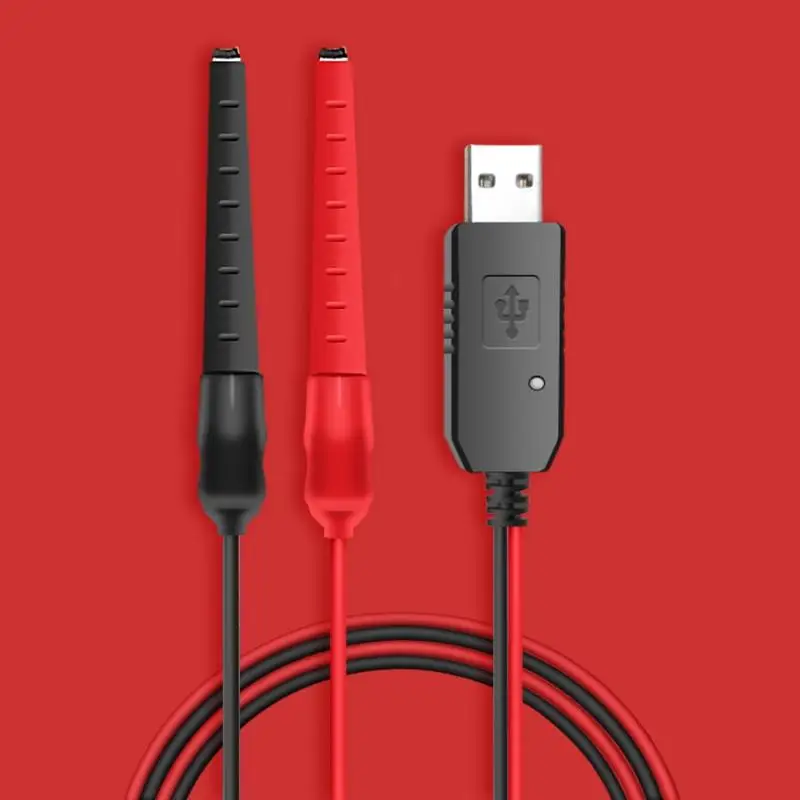 

1Pcs Universal USB Charger Cable with Indicator Light, Charging Cord for UV-5R UV-82 BF-888S TYT Retevis Two Way Radio