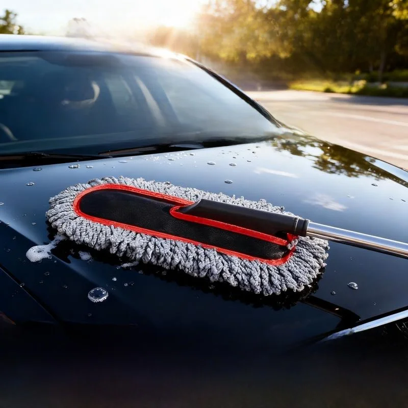 

Car Wa Cleaning Tool Set Dust Removal Broom Full Set for Car Interior Cleaning Dust Swee Vehicle Cleaning Tools