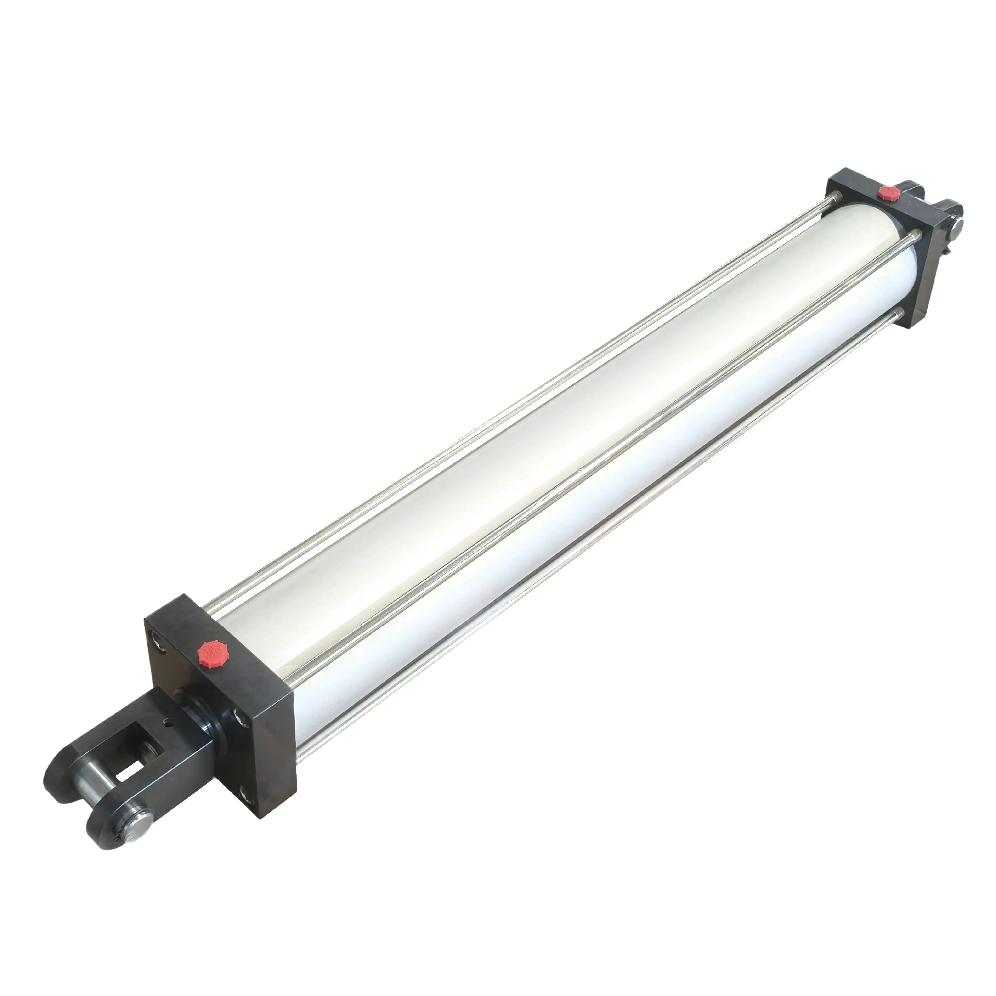 Big Bore Double Acting Pneumatic Air Cylinder With CB Double Earring Stroke 711mm For Harbor Freight