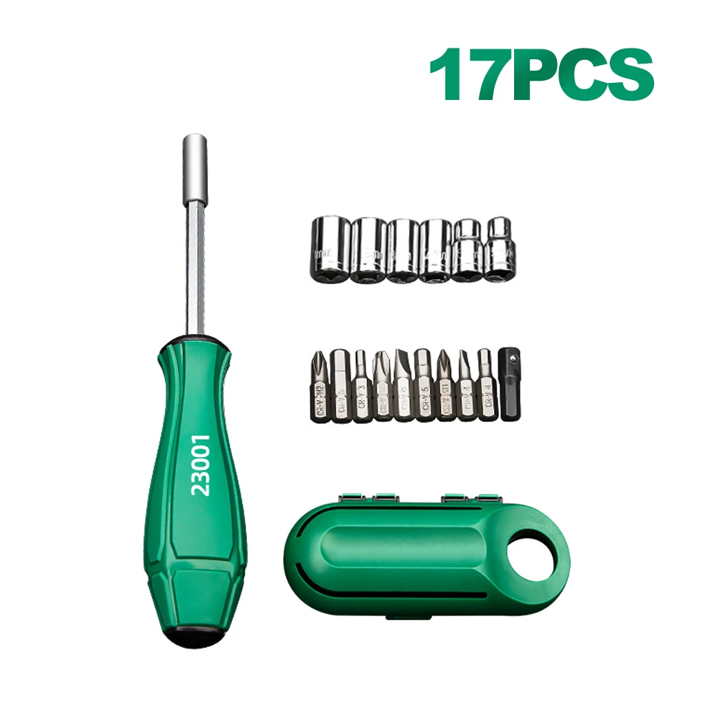 17/20pcs magnetic screwdriver set Hardware industrial grade manual special-shaped precision screwdriver set multi-functional