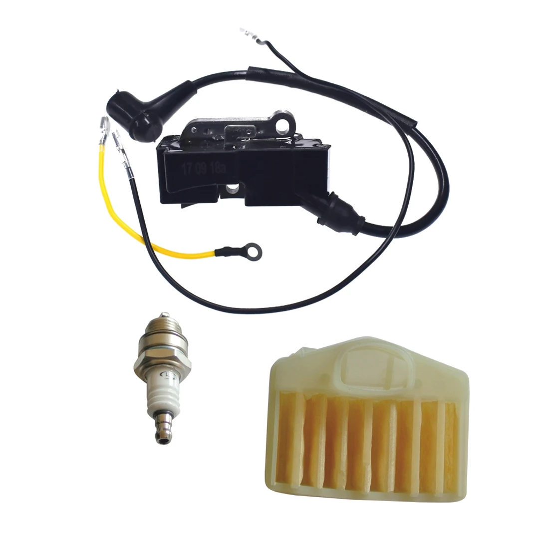 High Quality Air Filter Cleaner Spark Plug And Ignition Coil Kit For HUSQVARNA 365 371 362 372