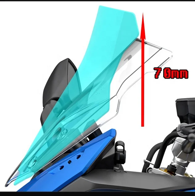 Factory Price Motorcycle Accessories Windshield Windscreen for Gsx S1000gt 2022