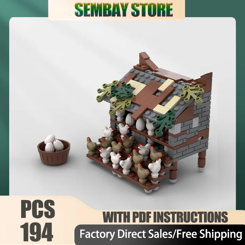 

Модульная городская модель здания Moc, строительные кирпичи, модульная модель куницы, технологические блоки, рождественские игрушки «сделай сам», строительные подарки