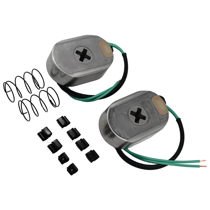 2 Pcs 10 Inch Electric Trailer Axle Brake Magnet Kit 10 x 2-1/4 Inch Compatible with Most 3500 lbs Trailer Axles K71-104-00
