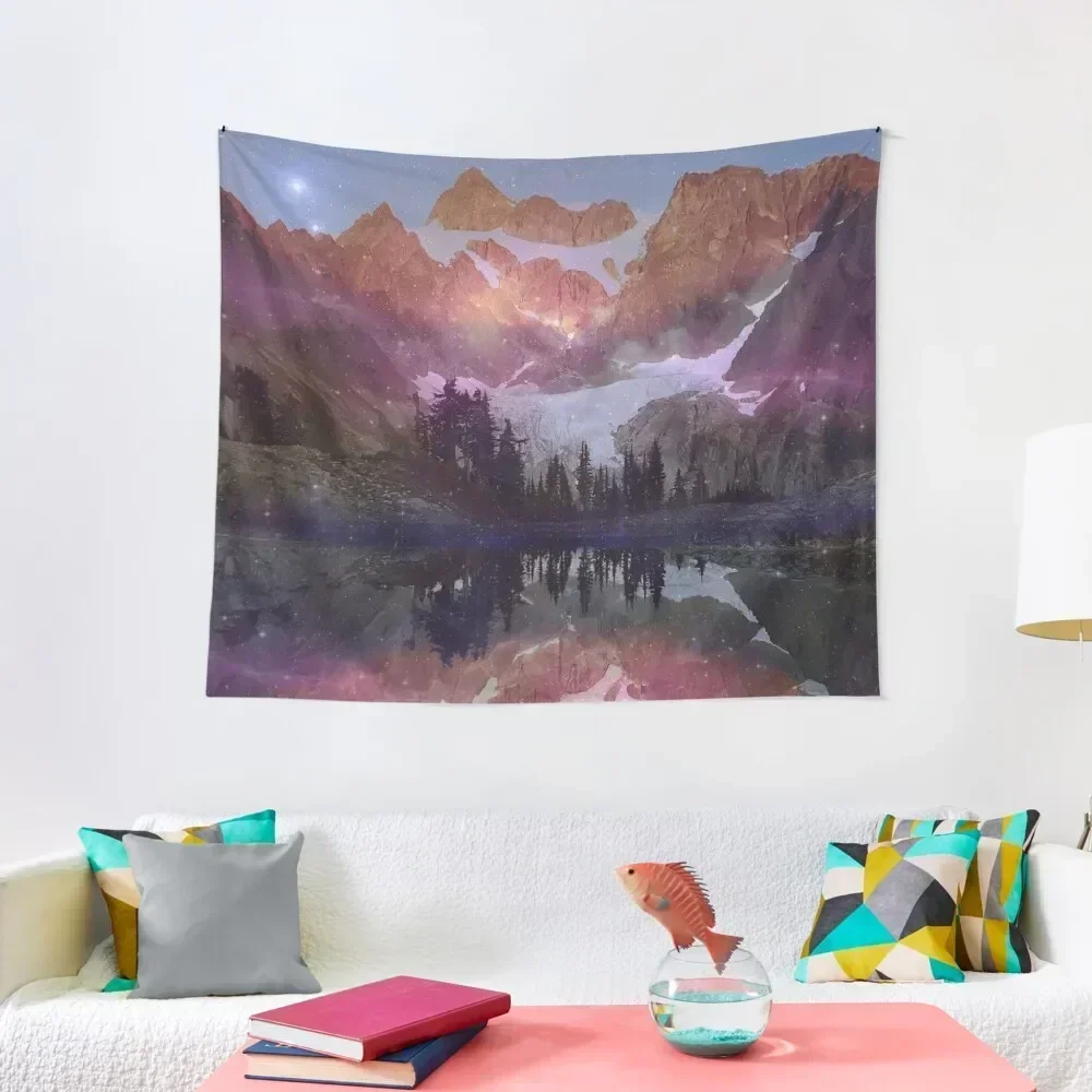 

Mountains in Space Tapestry Bedrooms Decorations Room Decor Cute Decorations For Room Tapestry