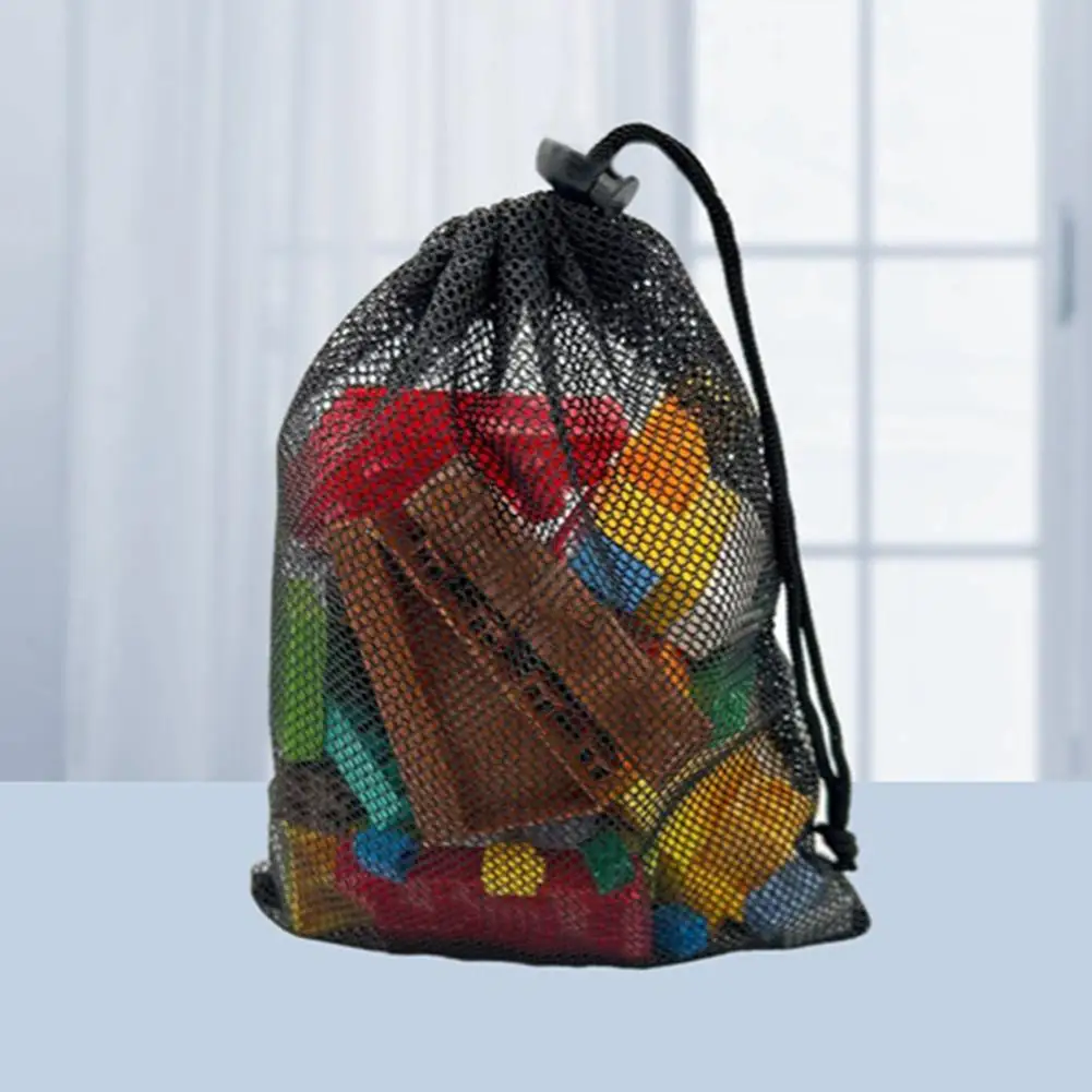 1 шт., дышащая нейлоновая сетка, сумка для хранения на шнурке, сумка для белья, уличная сумка, многофункциональная сумка для путешествий, дома D9c0