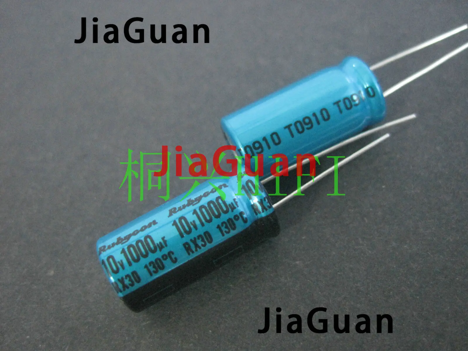 20PCS NEW RUBYCON RX30 10V1000UF 10X20MM Electrolytic Capacitor rx30 1000uF/10V 130 degrees 1000UF 10V Ruby