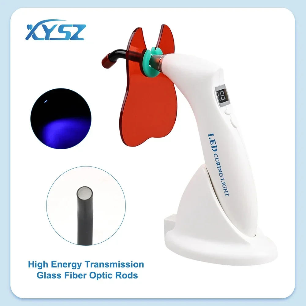 Wireless Dental LED Light Curing 1500mw/c㎡ Dental Led Cure Lamp Blue Lights Intensity Wide Spectrum Cure Lamp Dentist Equipment