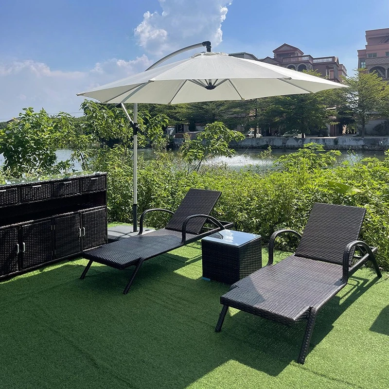 

Villa, pool, reclining bed, rattan garden, courtyard, sunbathing loungers, resorts, B&Bs, flower boxes, coffee table