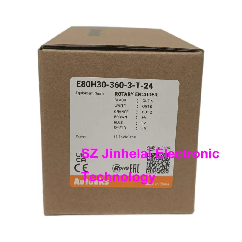 Encoder rotativo incrementale Autonics nuovo e originale E80H30-100 360 500 1024-3-T-24