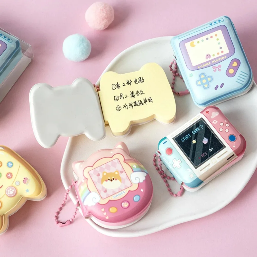 Special-shaped Mini Cartoon Memo Pad Cartoon Sticker Soft Silicone Cover Memo Pad Mini Sticky Tab Colorful