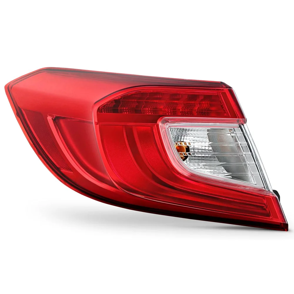 Outer Rear Tail Light Assembly For Honda Accord 2018-2020 Rear Side Tail Lamp Brake Turn Signal Reverse Lamp
