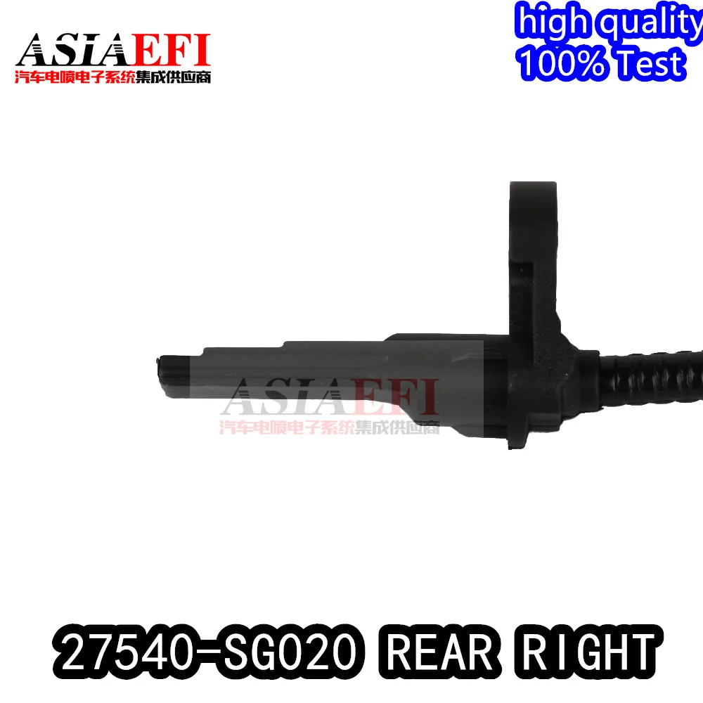 High quality OEM 27540-SG020 27540SG020 REAR RIGHT ABS Sensor Wheel Speed For SUBARU Forester XV 12-