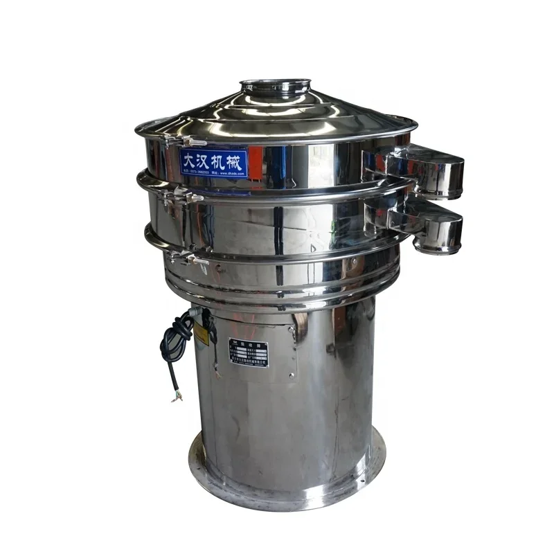 Custom machine dust guard stainless steel 304 Screening  Powder Corn Flour circular Vibrating Sieve  tamizador vibratorio