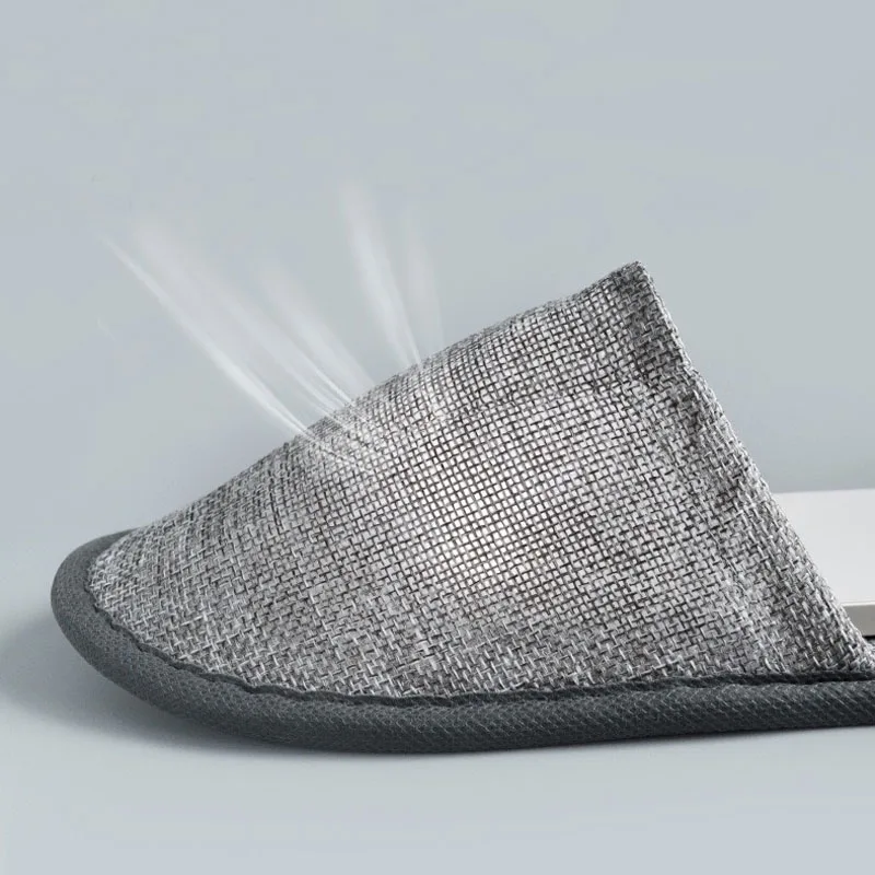 

1 пара гостиничных тапочек для мужчин и женщин, дорожные одноразовые тапочки, спа-обувь для гостей, нескользящие мягкие нескользящие шлепанцы, домашние домашние тапочки