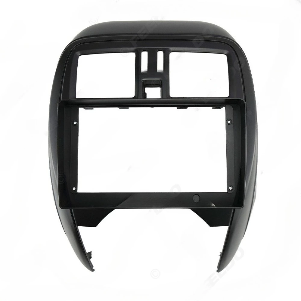 For 9 Inch Android Car Radio Fascia Dash Panel Frame Trim Kit For Nissan March Micra Car Stereo Navigation Mount Bezel
