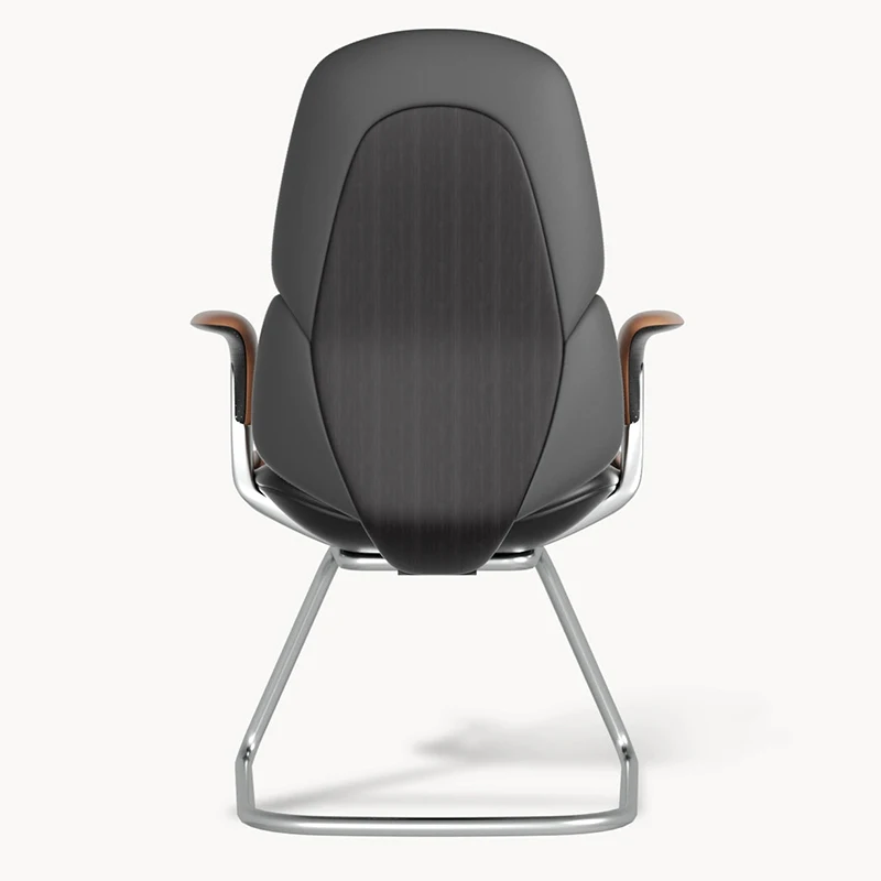 Waiting Room Visitor Reception Conference Leather Office Chair
