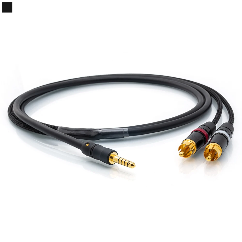 ■ Japonia Mogami 2534 Hifi 4,4 mm do 2rca męski zbalansowany kabel audio Neutrik Rean Mps pozłacane wtyki |    Kabel wzmacniacza odtwarzacza