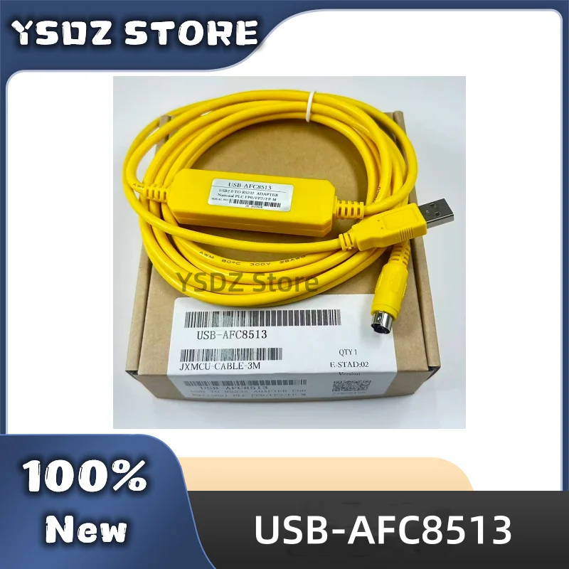 100%New USB-AFC8513 Data Communication Download Cable For Panasonic/DFP0-U2 plc programming cable FP0 FP2 FPX FPG FP-M FP-E FP-G
