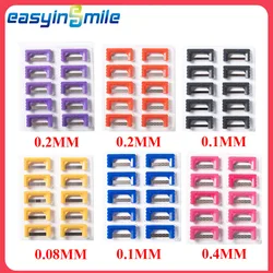 10Sizes Dental Orthodontic IPR IR Polishing Strips interproximal Reduction Strips Tooth Enamel Reduce Saws  Abrasion Easyinsmile