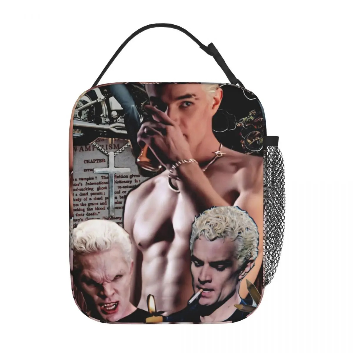 

Изолированные сумки для обеда «Баффи, истребительница вампиров», большая многоразовая сумка-холодильник, сумка-тоут, ланч-бокс, школьные путешествия, мужчины, женщины