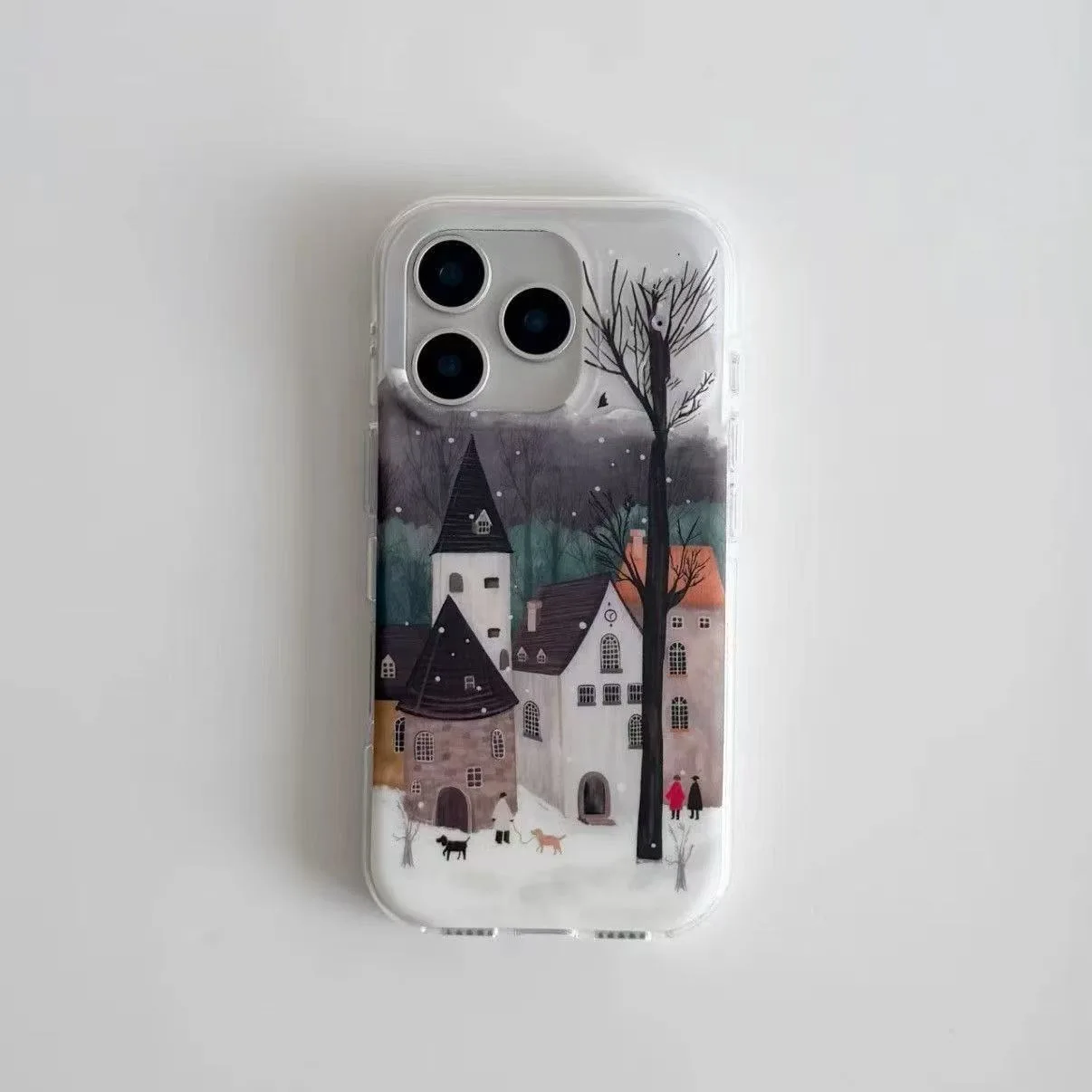 

Beautiful scenery shockproof phone case for iphone 17 pro max 16 plus 15 14 13 11 silicone back cover for iphone 12 pro xr xs x