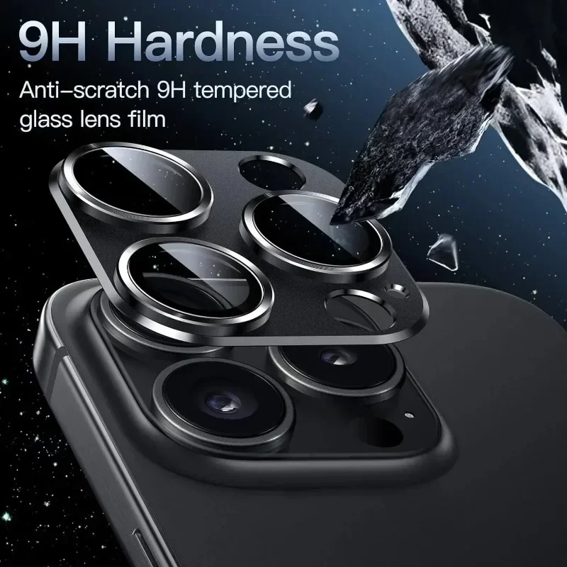 غطاء حماية لعدسة الكاميرا لهاتف آيفون 16 17 برو ماكس 16 بلس 15 14 برو 15 برو ماكس 12 13 ملحقات حافظة هاتف صغيرة