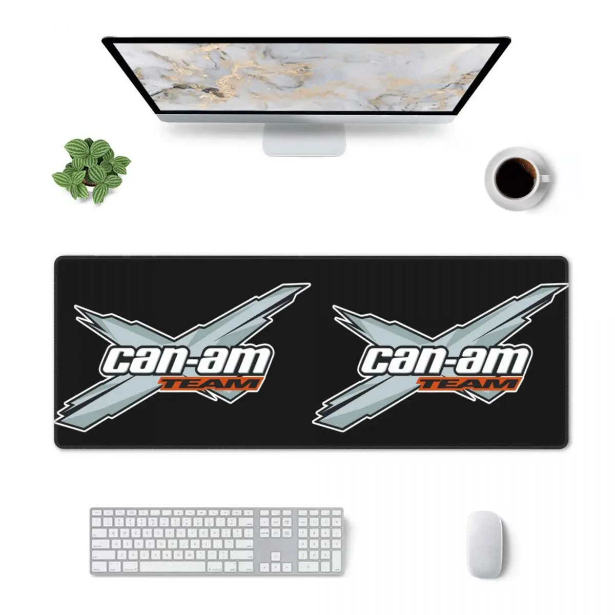 Large Mouse Pad Can I Am Team Off-Road Or On-Road BRP ATV Gamer PC Laptop Mats Keyboard Carpet Computer Gaming Desk Mat