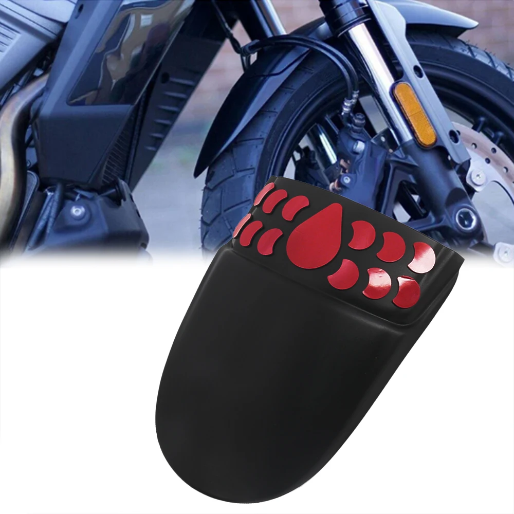 For HARLEY Pan America 1250 S PA1250 2021 2022 Motorcycle Accessories Front Fender Mudguard Extender Hugger Extension