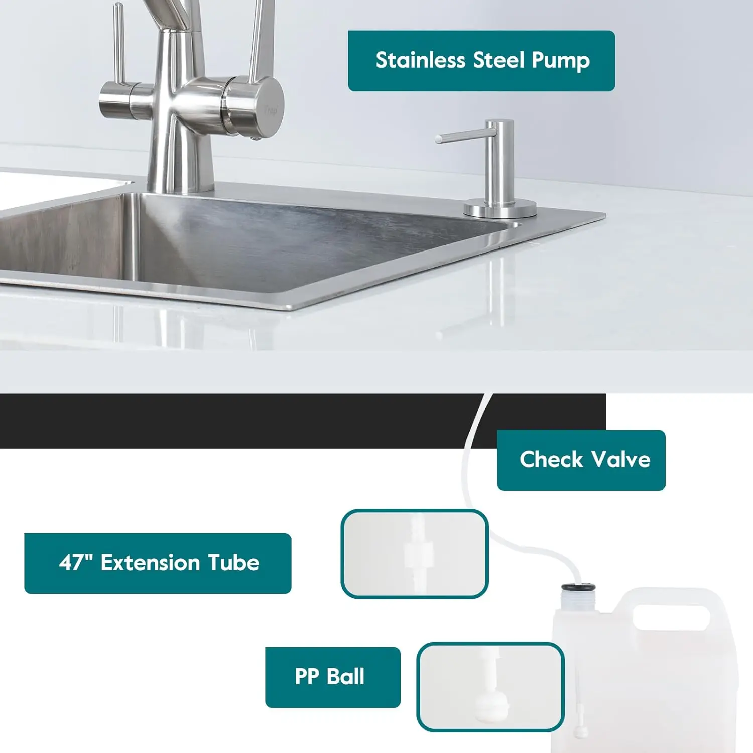 Thumbnail 3 - #3 Trending Built-In Kitchen Soap Dispensers Right Now