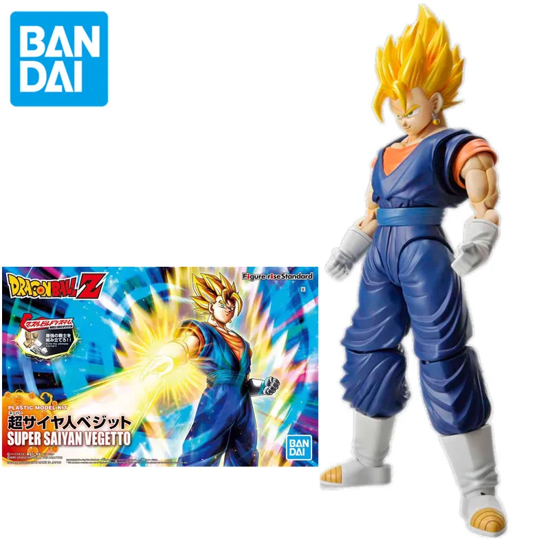 Genuine Bandai Figures-rise FRS Dragon Ball Super Super Saiyan Vegito Figures Assembled Model Toys Gifts Collectibles