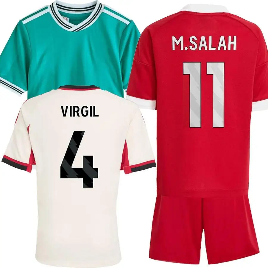 

New 2025 2026 Liverpooles Adult shirt kids kit 25 26 Liverpooles Adult shirt kids Set