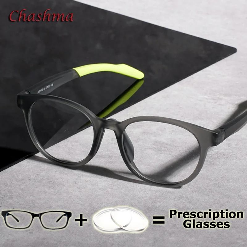 Chashma Glasses Prescription Lenses Sport Round Optical Eyewear Myopia Anti Blue Ray Glasses Progressive Gafas Men