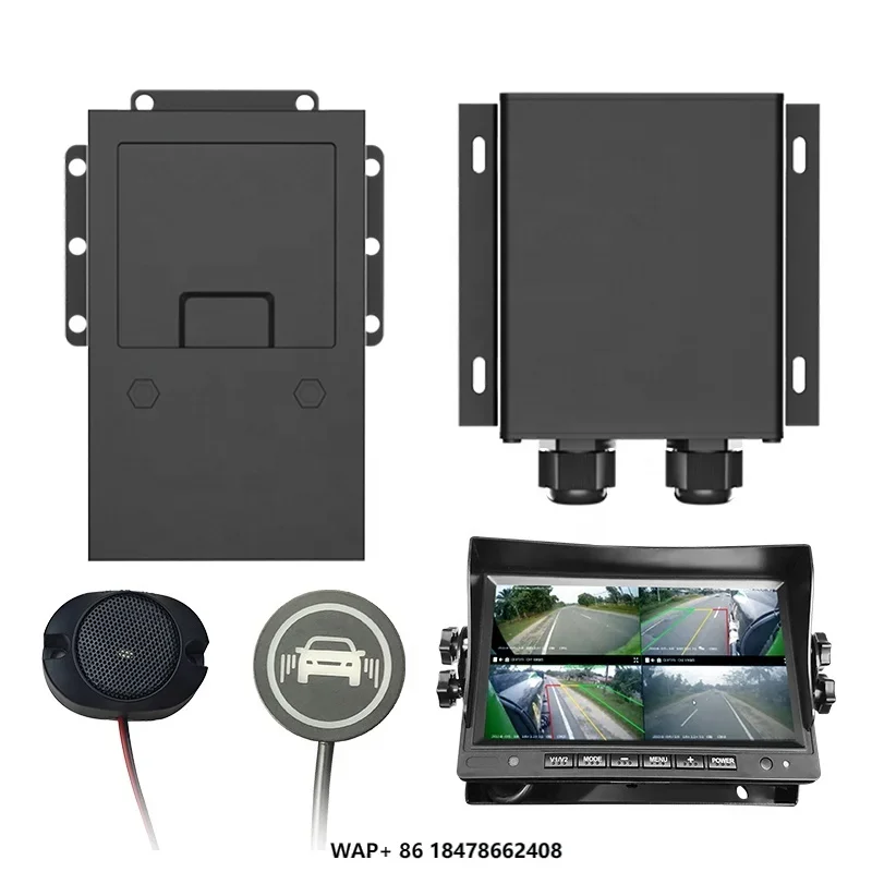 CareDrive R350 Pedestrian Proximity Detection System Radar Sensor for Obstacle Avoidance Truck Safety Driving Monitoring