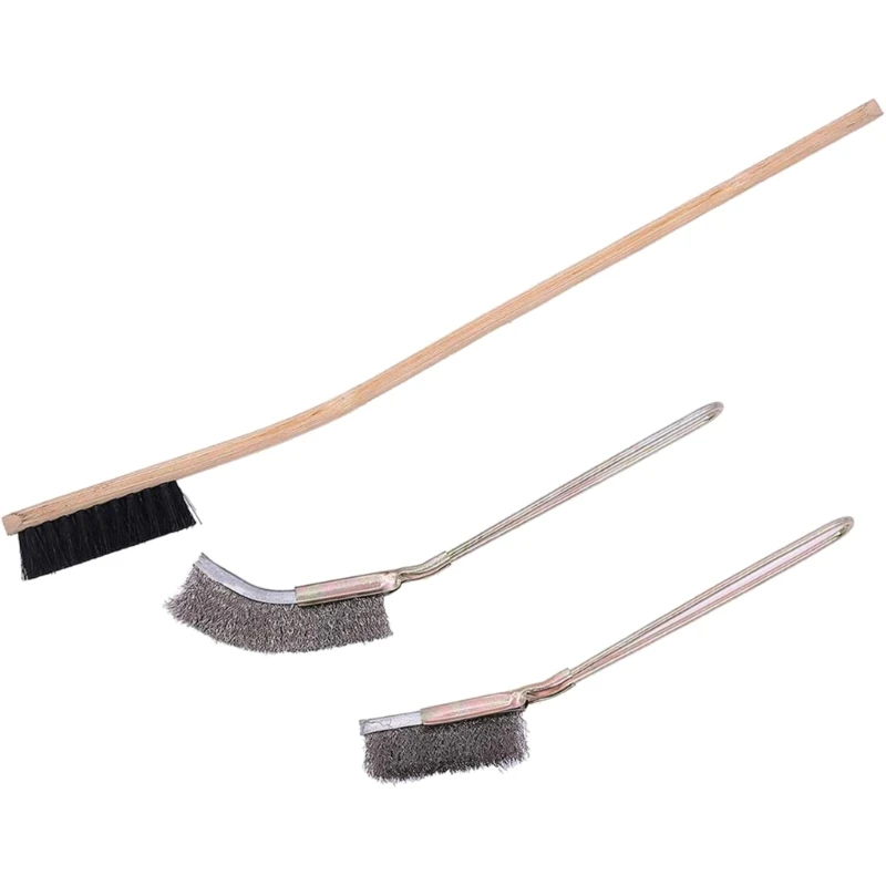 StainlessSteel Cleaning Brush Kits for Squirrels Bird Cage Accessories