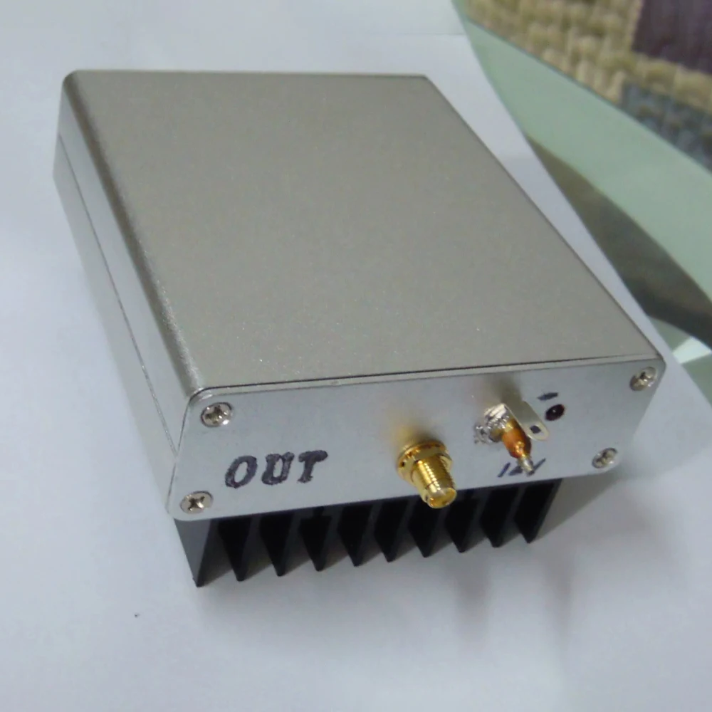 100kHz–75MHz RF Broadband Power Amplifier 4W/6W 37dB Gain SMA Module for LF/MF/HF Signal Amplification