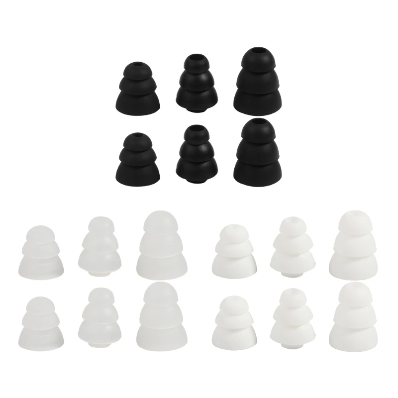 3つの形状の偽のネイル,医療情報,耳のヒント,シリコンチップ,内径3.8mm-4.5mm,ティアラ