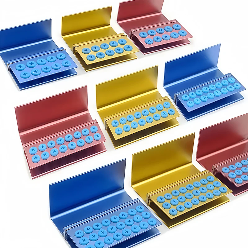 Dental High-Speed and Low-Speed Handpiece Holder Anti-Slip Disinfection Box for Bending Machine Grinding Heads Dental Materials