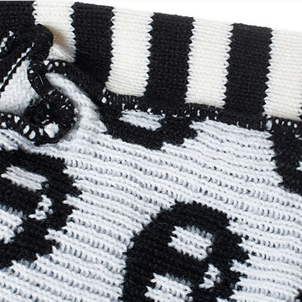 

Halloween Dog Clothes Skull Heads Sweater Small Dog Costume Warm Winter Outfit Pet Clothes for Photos Pet Costume