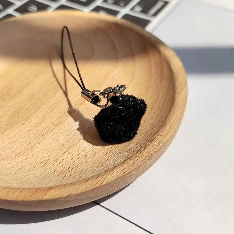 راتينج لطيف يتدفقون خنزير صغير سلاسل المفاتيح لصديق هدية رقيق جميل الخنزير الحيوان الحيوانات الأليفة قلادة حقيبة حالة الهاتف الحبل